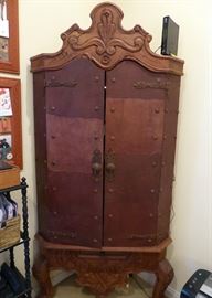 Was $300 will now be $150
Corner Armoire 88 high 23 1/2 deep 43 wide