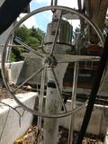 Edson Pedestal steering wheel. Harken Roller Furling. Shore Power, Instrumentation.