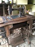 Damascus Treadle Sewing Machine.