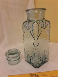 Large glass jar