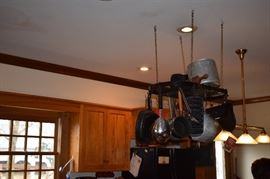 Hanging Pots and Pans, etc.