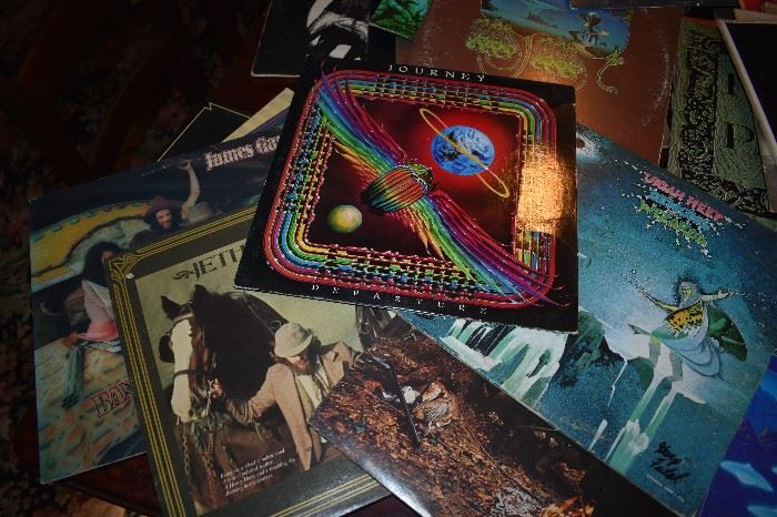 Lots of Highly Collectible Vinyl Records in this Estate