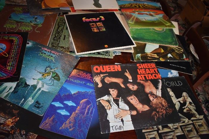 Lots of Highly Collectible Vinyl Records in this Estate