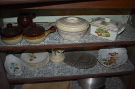 Vintage Stoneware, Porcelain, Glassware, etc.
