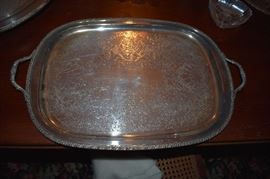 Beautiful Silver Trays in this Estate
