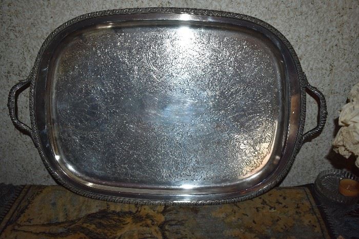 Beautiful Silver Trays in this Estate