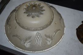 Art Nouveau Style Ceiling Light Fixture