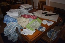 Just some of the many Beautiful Linens in this Estate