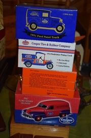 Cooper Tire & Rubber Company Metal Advertising Trucks NIB's
