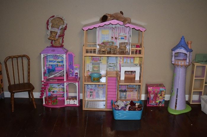 Children's Playroom with Toys, Dolls, and Games, even Dress Up Clothes!