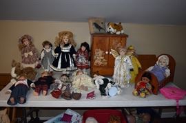 Children's Playroom with Toys, Dolls, and Games, even Dress Up Clothes!