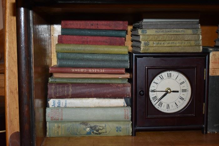 Just some of the Many, Many Books in this Estate which includes lots of 1st Editions from the 1800's-early 1900's and more. The Books run the "Gamut" from Educational to Historical to Novels to Civil War to Children's to Religious to Reference. 