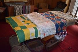 Beautiful Quilts of many colors!