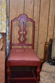 1920's Tudor Leg Chair