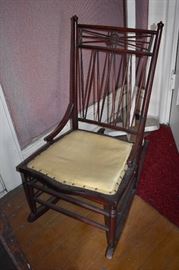 I feel this Antique Rocker is really Special, In Beautiful Condition, It's appearance gives it a feeling of perhaps 200 years old or more