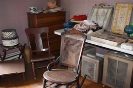 Antique Rockers, Vintage Hat Boxes, 4 Drawer Chest and more!