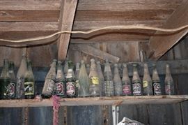 Collectible Vintage Soda Bottles