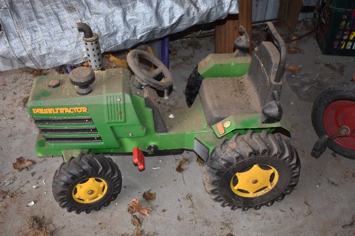 Child's Toy Tractor