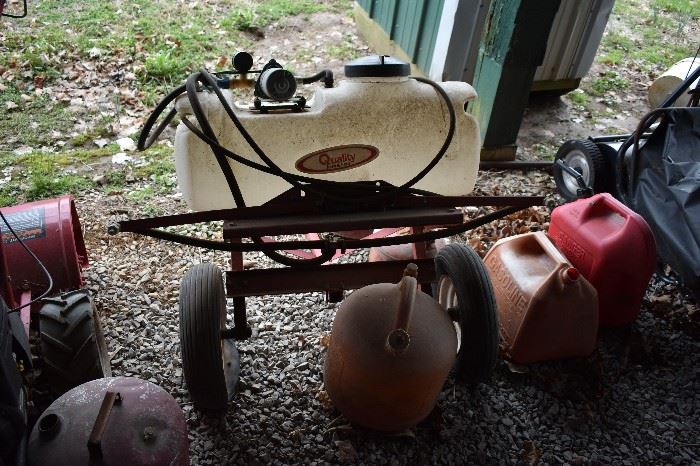 Quality Farm & Feed Sprayer Tank on Wheels