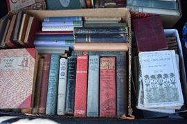 Just some of the Many, Many Books in this Estate which includes lots of 1st Editions from the 1800's-early 1900's and more. The Books run the "Gamut" from Educational to Historical to Novels to Civil War to Children's to Religious to Reference. 
