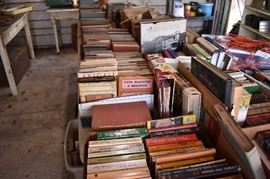 Just some of the Many, Many Books in this Estate which includes lots of 1st Editions from the 1800's-early 1900's and more. The Books run the "Gamut" from Educational to Historical to Novels to Civil War to Children's to Religious to Reference. 