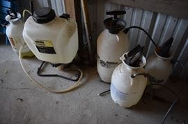 Various Back Pack Weed Sprayers