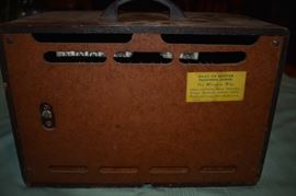 1940's Philco Radio Wooden Case Bakelite Trim in Great Condition this one is built to receive Television Sound "The Wireless Way" when used with Phico Television Picture Receiver, without Wires, Plug in, or Connections of any kind. Everything on this Radio is Original including the back