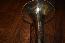 CONN TROMBONE  Conn 50H Director Bass Trombone with F rotary attachment complete with Original Case. ( This is what CONN is about this instrument in 1966: Outstanding bass trombone designed especially for students. Acoustically superior. F rotor attachment. Bore size .522". Bell 8½". Length 46¼". )