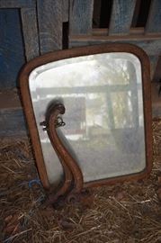 Antique Mirrors in the Barn
