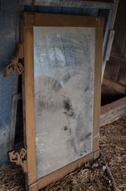 Antique Mirrors in the Barn