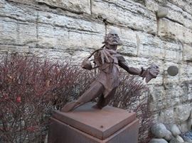 “Number Three Man” by Theodore Gall
Material is Corten Steel