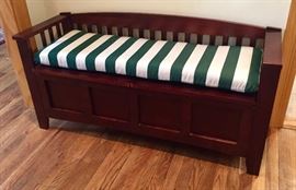 Storage bench seat