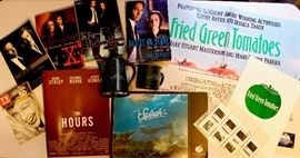 Movie & Television Books and Magazines, including 'The X Files' books, Promo Materials from "Fried Green Tomatoes", "The Hours" and "Splash".