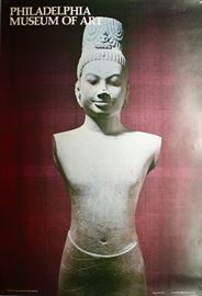 Cambodian Figure of Avalokiteshvara, Philadelphia Museum of Art Poster.