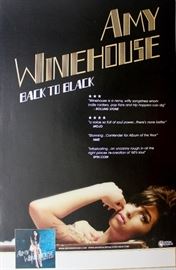 Amy Winehouse 'Back to Black' promo poster