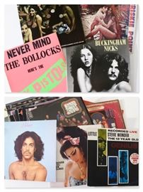 Vintage LPs and 45s