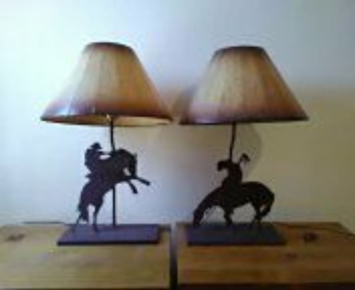 Wrought Iron Lamps