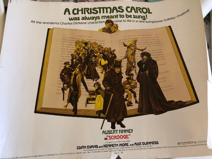 "A Christmas Carol" Poster