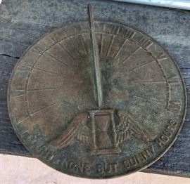 Vintage Sundial