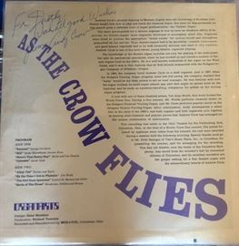 Vintage Record Signed