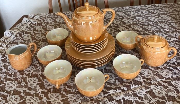 Vintage Noritake Lusterware Tea Set