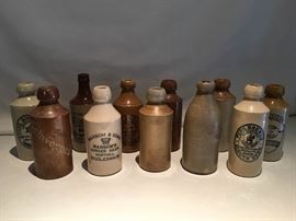 Antique Ginger Beer Bottles
