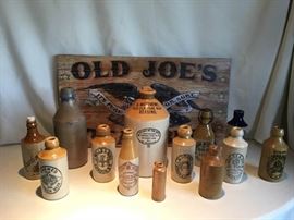 Antique Ginger Beer Bottles