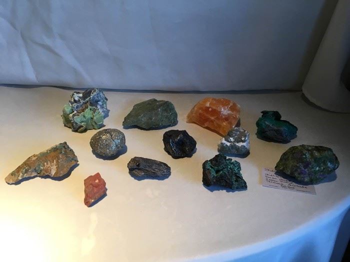 Assortment of Beautiful Rocks From Around The World