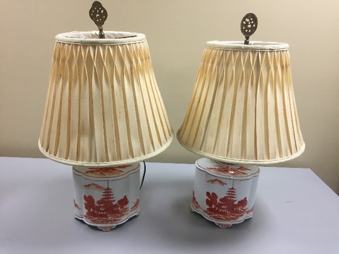 Vintage Japanese lamps