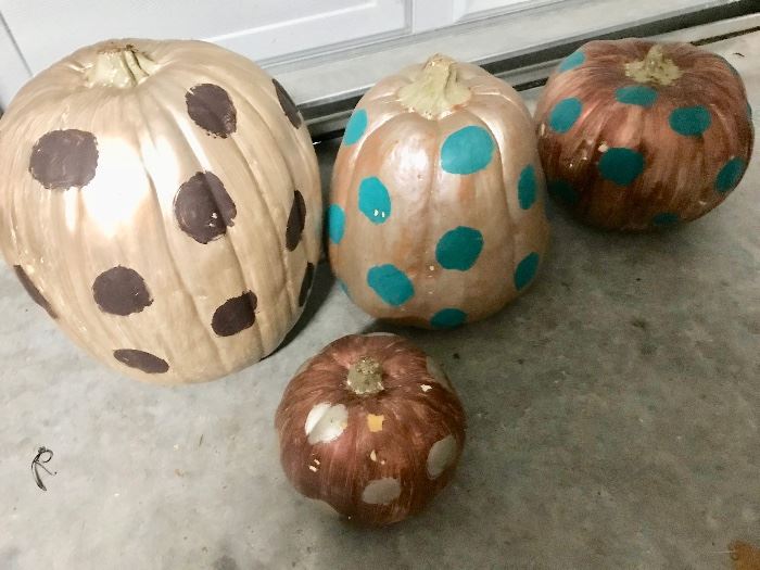 Pumpkins  $12 for all four