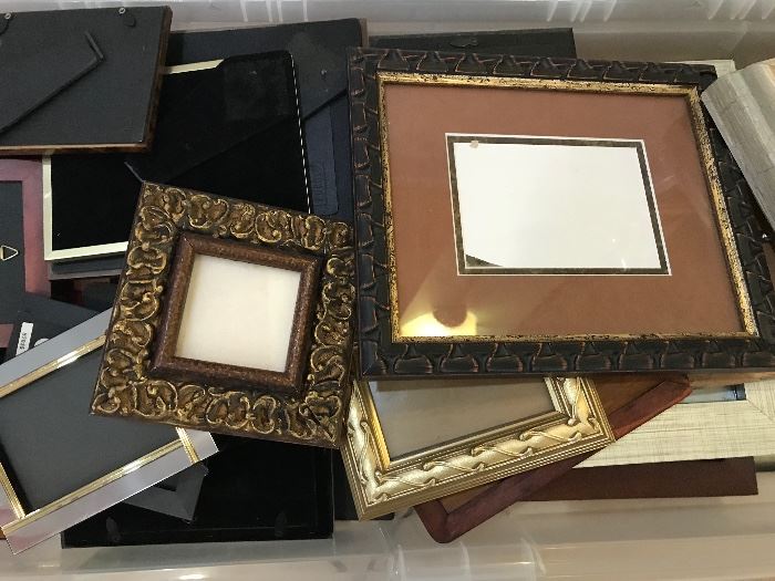 Frames from $1 to $3 (we have three baskets full)