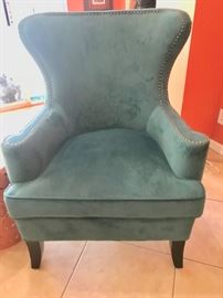 Occasional chair (blue) $95