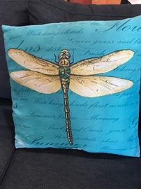 Dragonfly pillow $8