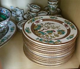 BEAUTIFUL SET OF SPODE INDIAN TREE